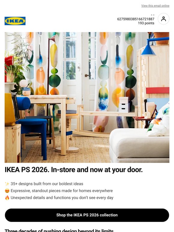 IKEA PS 2026 is now just a click away 🔥📲
