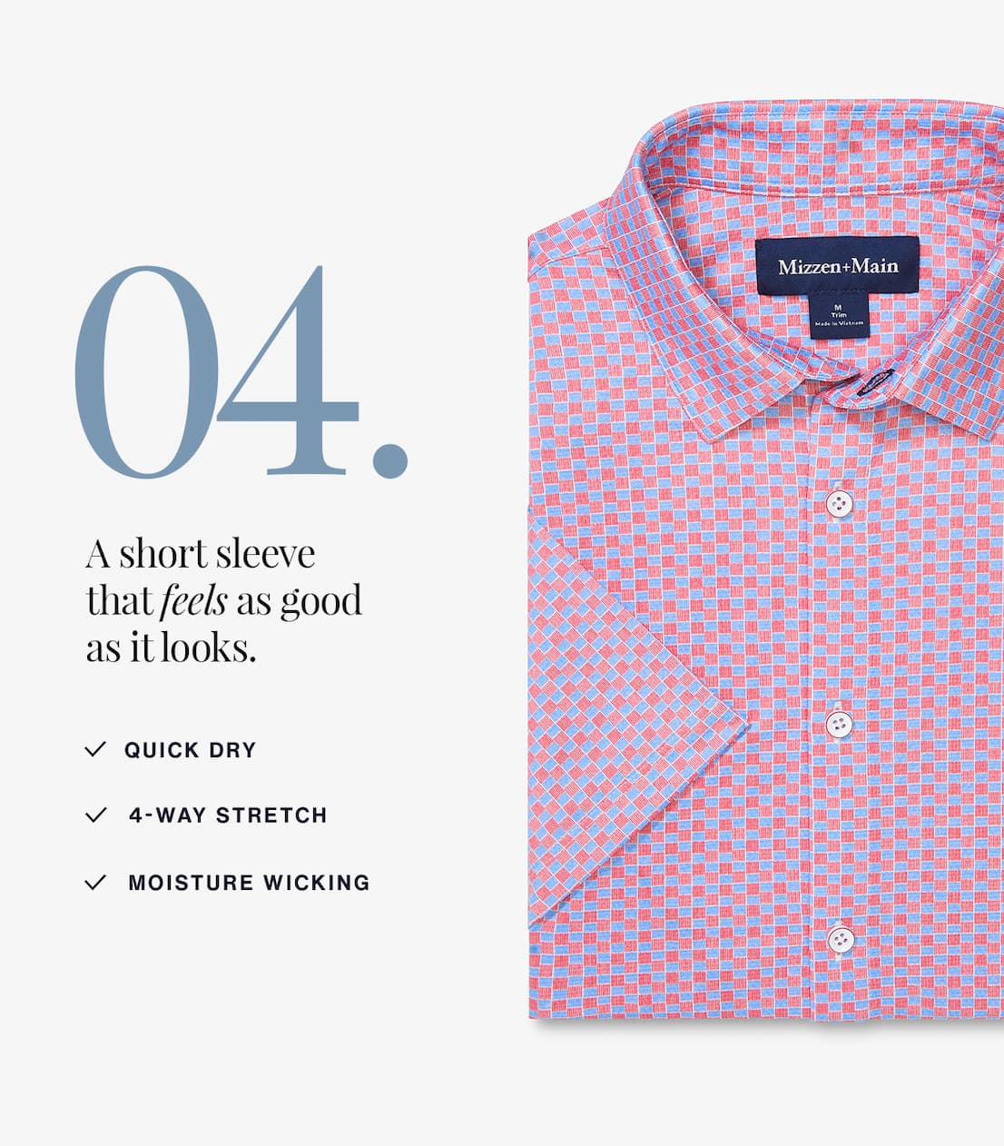 04. A short sleeve that feels as good as it looks