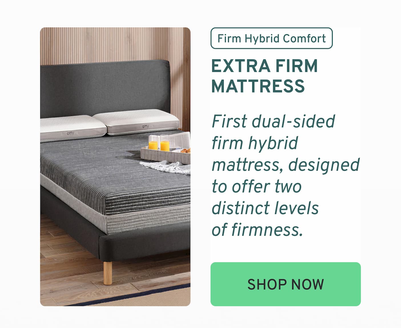 OTTY Extra Firm Hybrid Mattress
