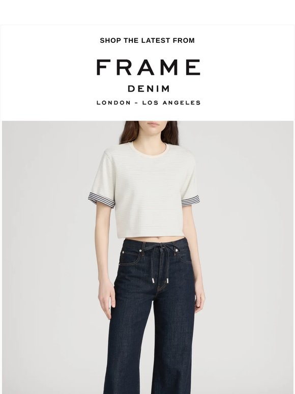 Essential FRAME Pieces Just Landed! 📦