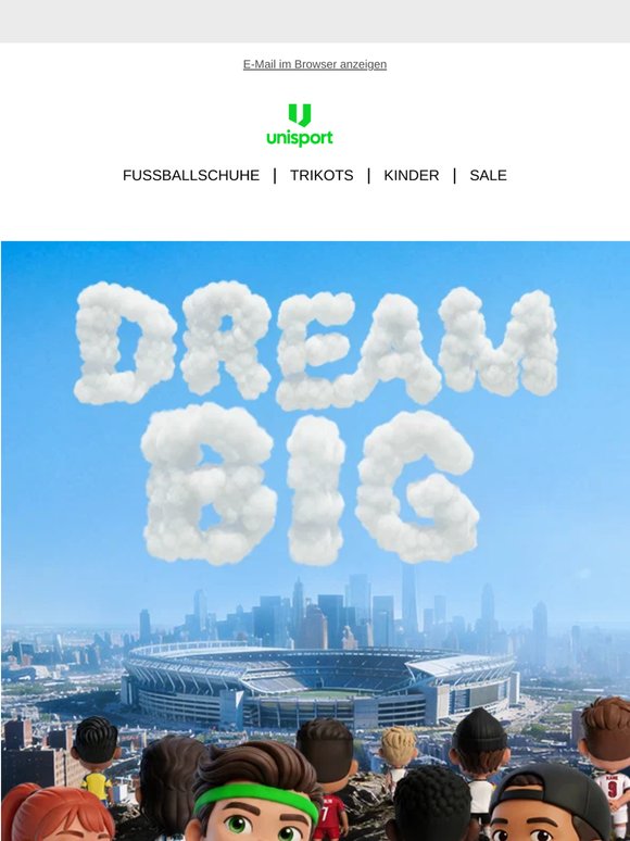 Bist du bereit für die größte Bühne des Fußballs? 🏟️