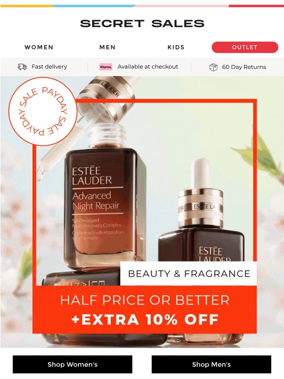 Beauty & Fragrance Payday Sale
