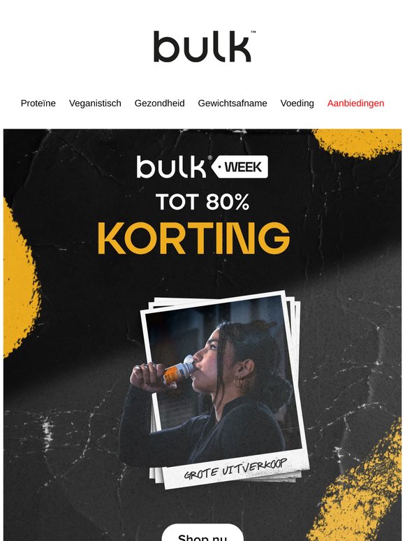 Eén grote uitverkoop 🏋️