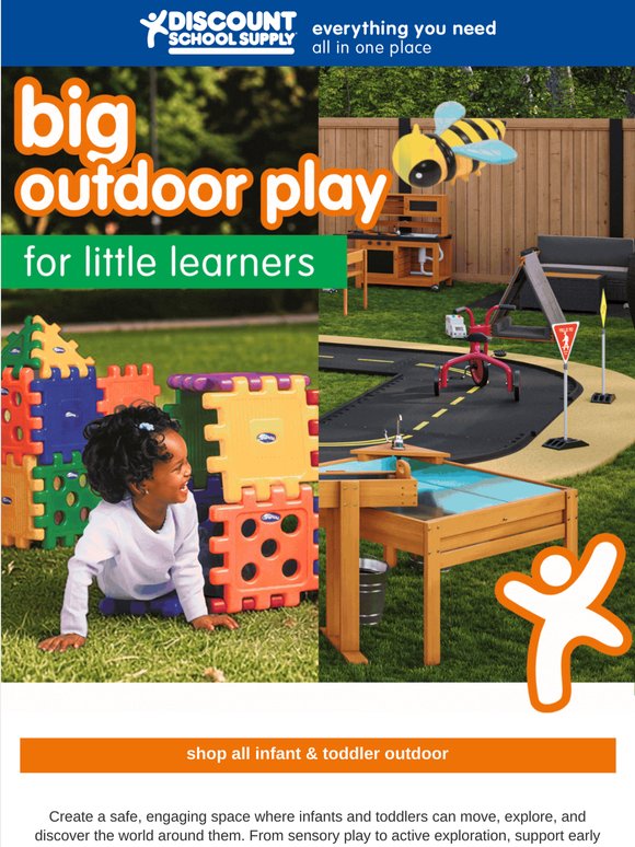 Fun outdoor activities for infants & toddlers 🛝