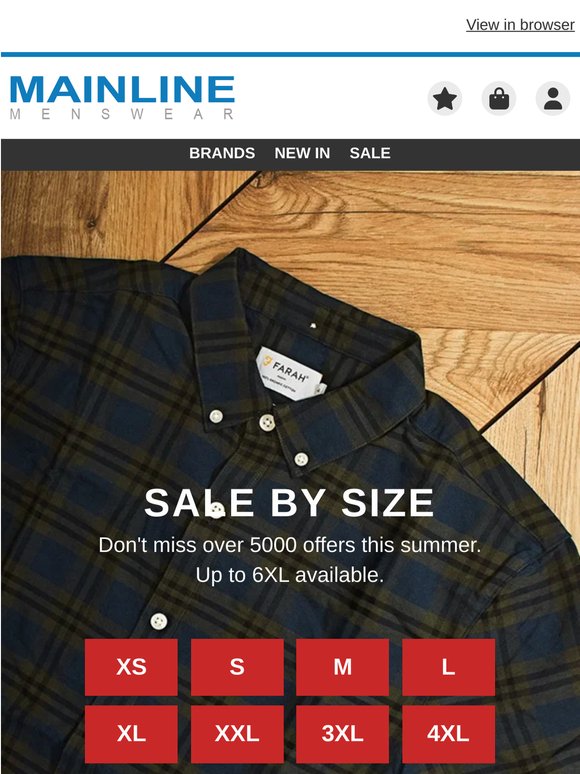 Your Size. Huge Deals. Shop BIG Offers.