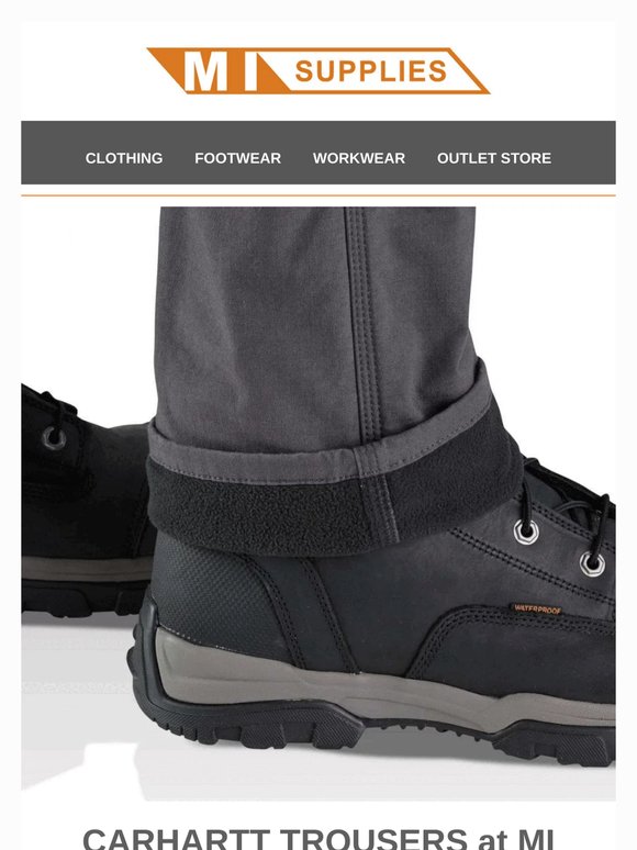 Carhartt Trousers For All Weather