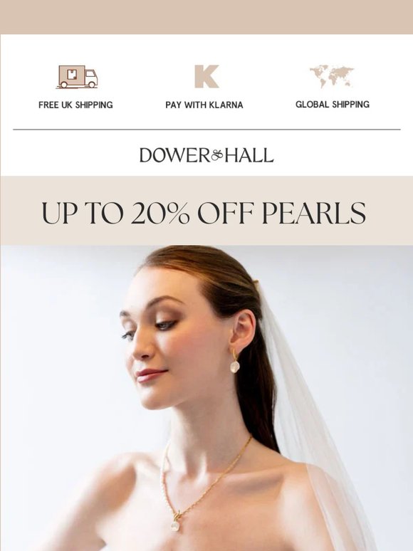 20% Off Pearls | It's Wedding Season ⛪
