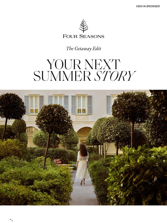 —, countless destinations, one unforgettable summer