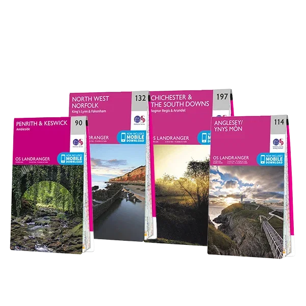 Landranger Paper Maps 