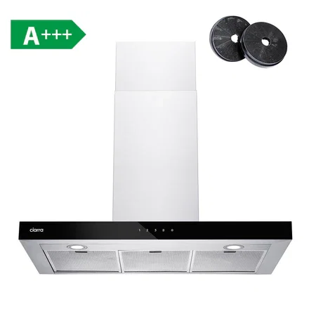 Ciarra Cappa A Parete Da 90cm Con Touch Control CBCS9102-OW