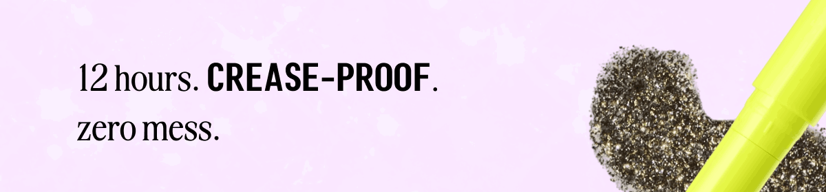 12 hours crease-proof. zero mess.