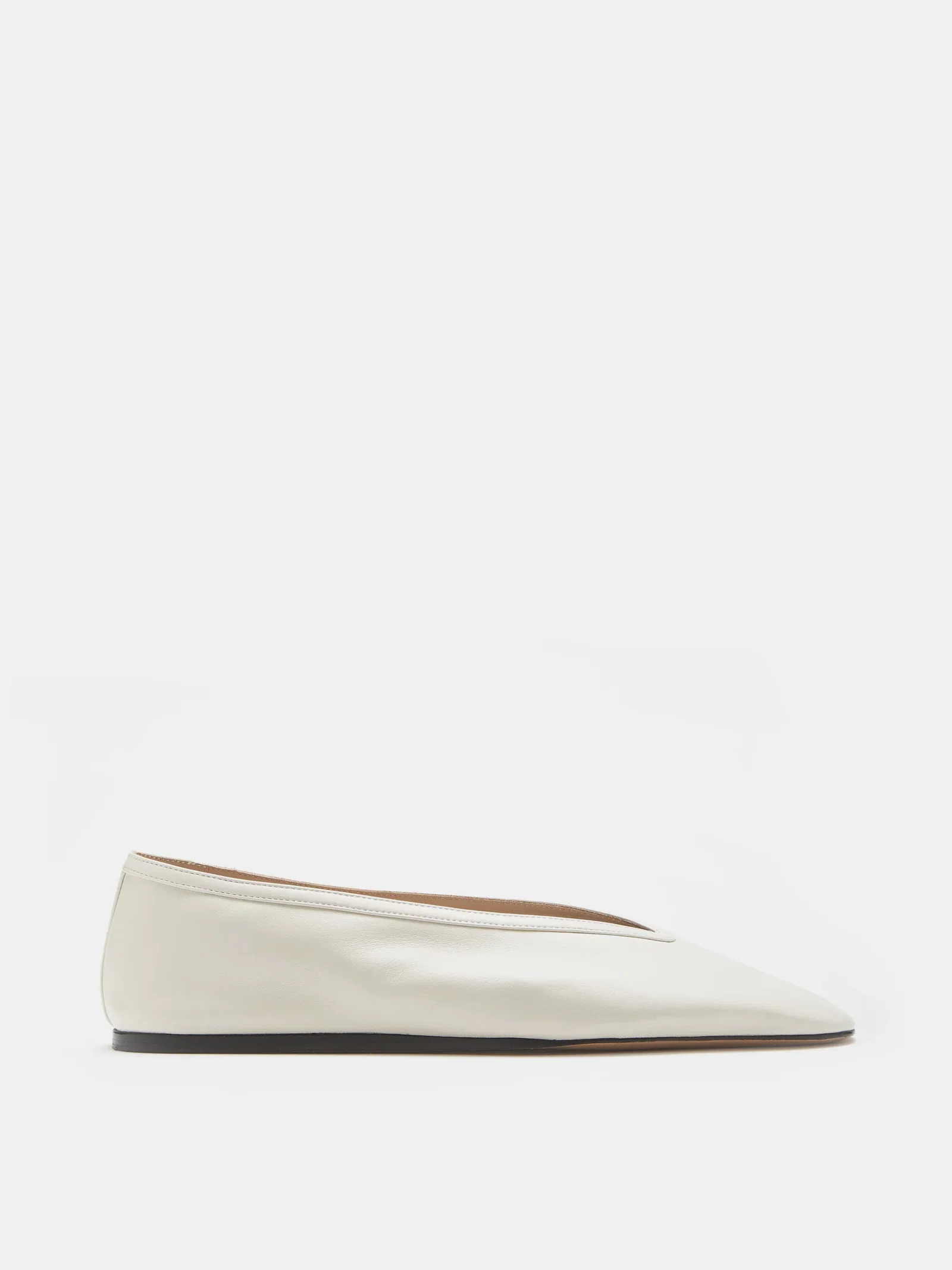 Image of Luna Slipper / Ecru Leather