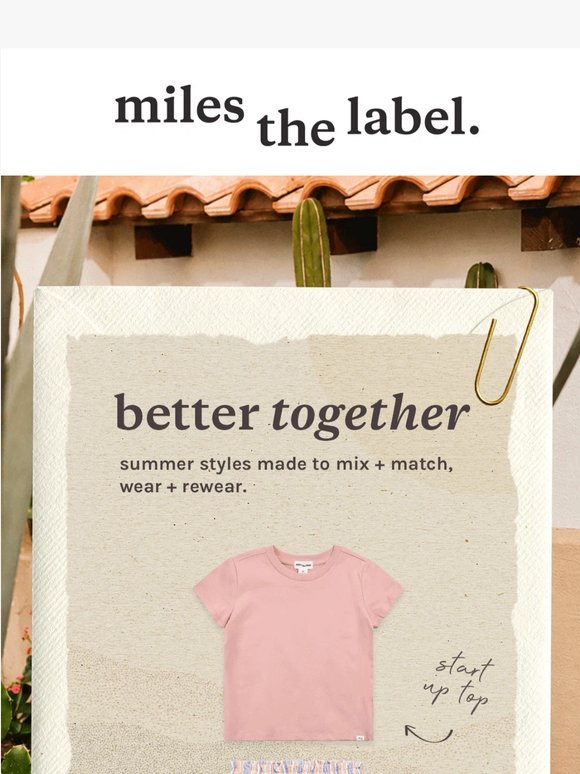 Basics + Summer Styles = 🫶