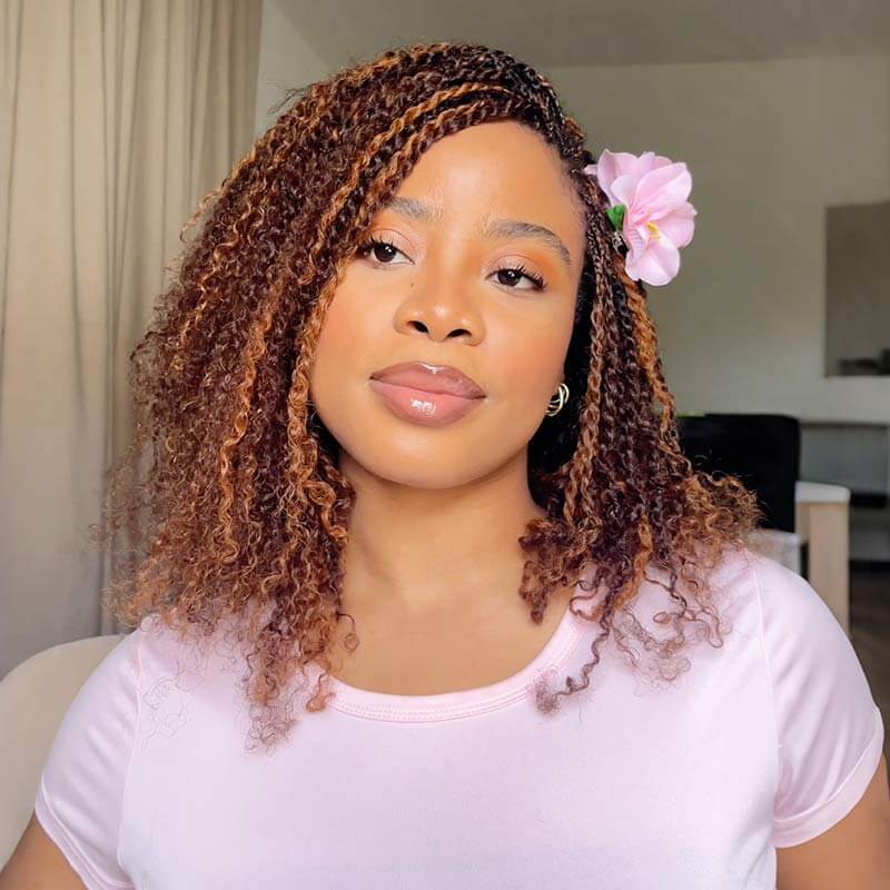 Image of Flash Sale|QVR #4+#30 Two Colors Afro Kinky Bulk Human Hair