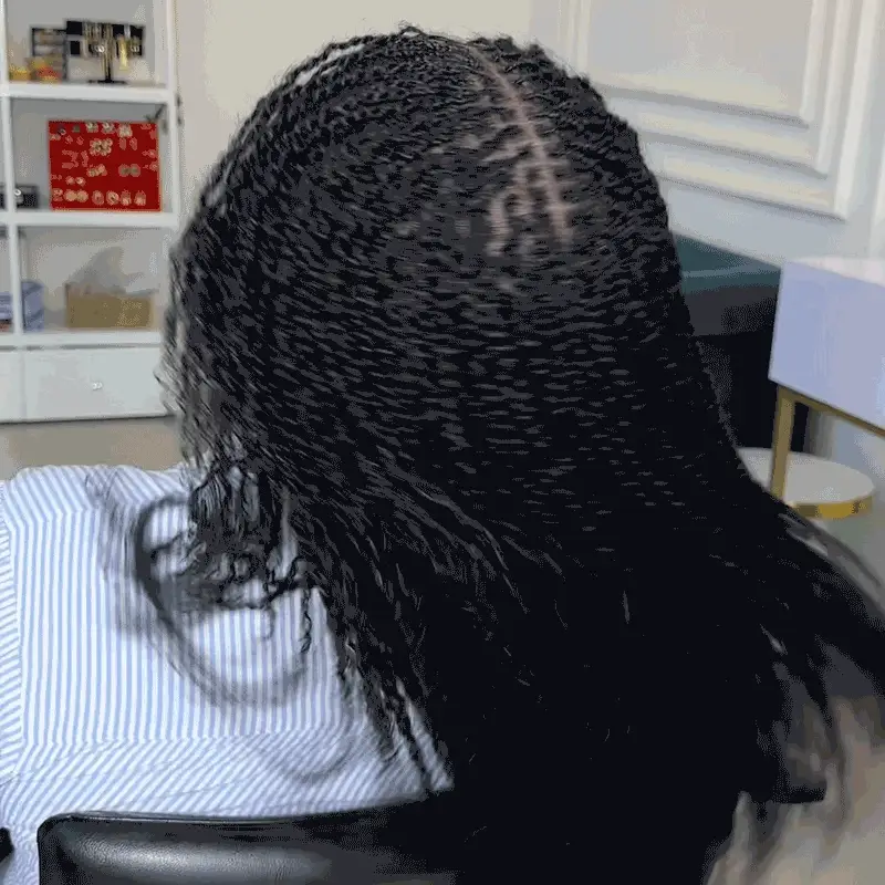 Image of Flash Sale|QVR Natural Black Afro kinky Bulk Human Hair