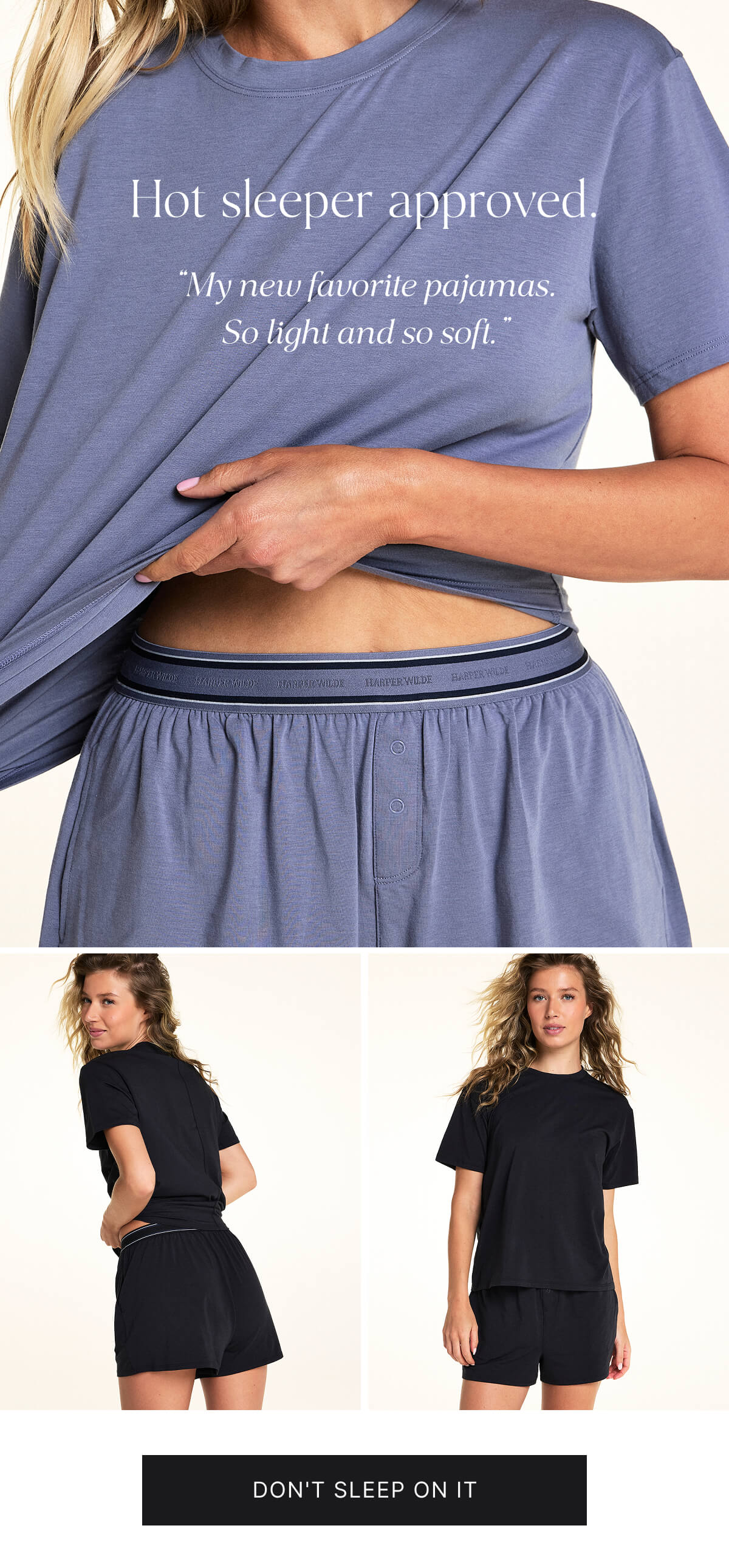 Hot sleeper approved. "My new favorite pajamas. So light and so soft." Don't sleep on it.