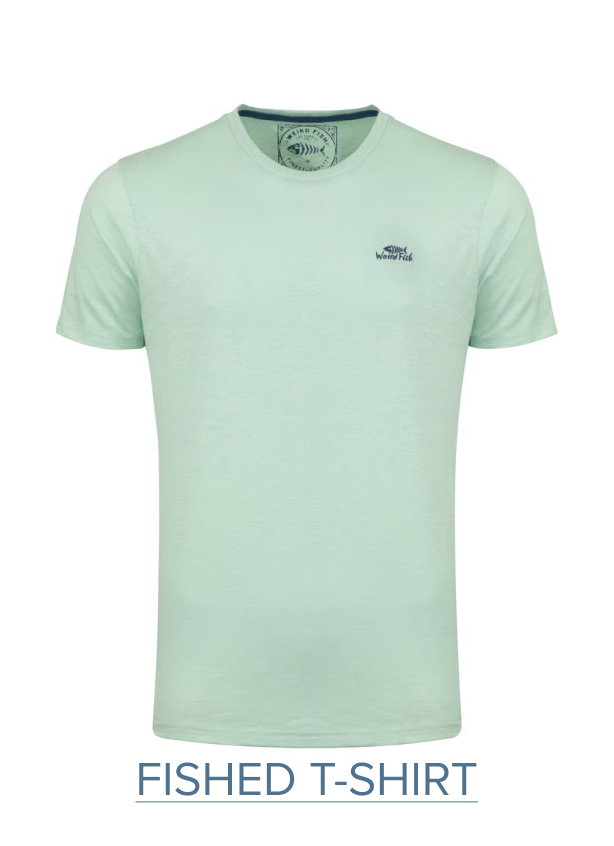 Fished Branded T-Shirt Mint Green