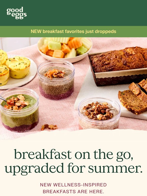 Your summer breakfast lineup just dropped