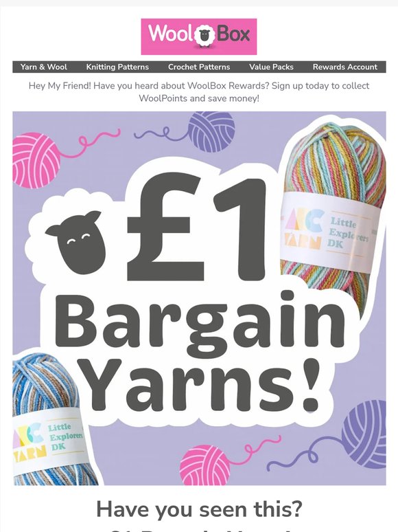 Did You See Our £1 Bargains?
