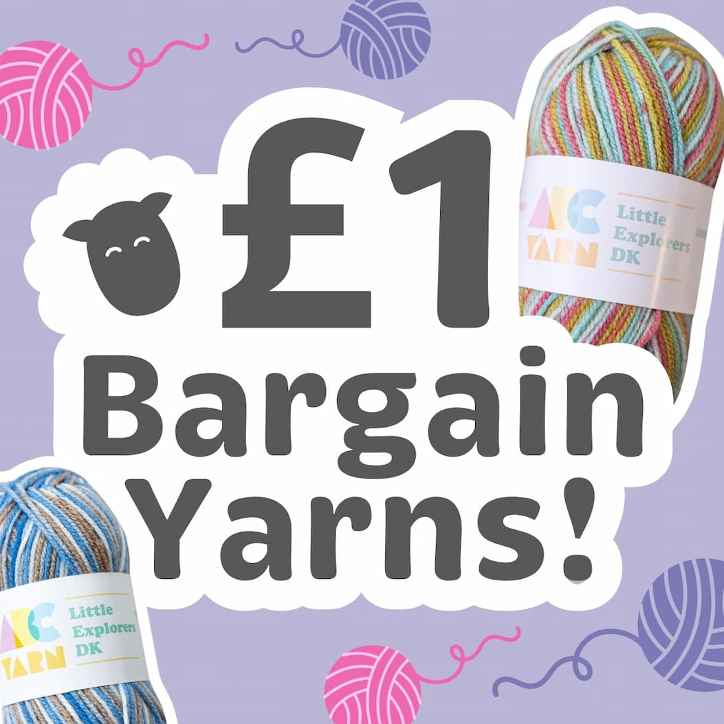 £1 Bargain Yarns