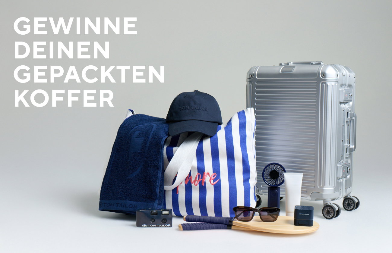 Gewinne Deinen gepackten Koffer