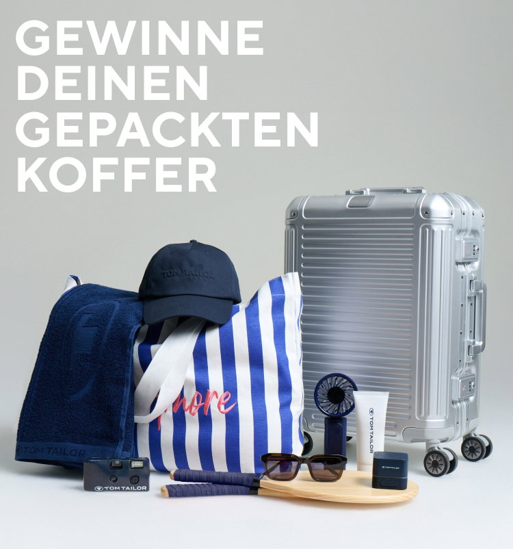 Gewinne Deinen gepackten Koffer