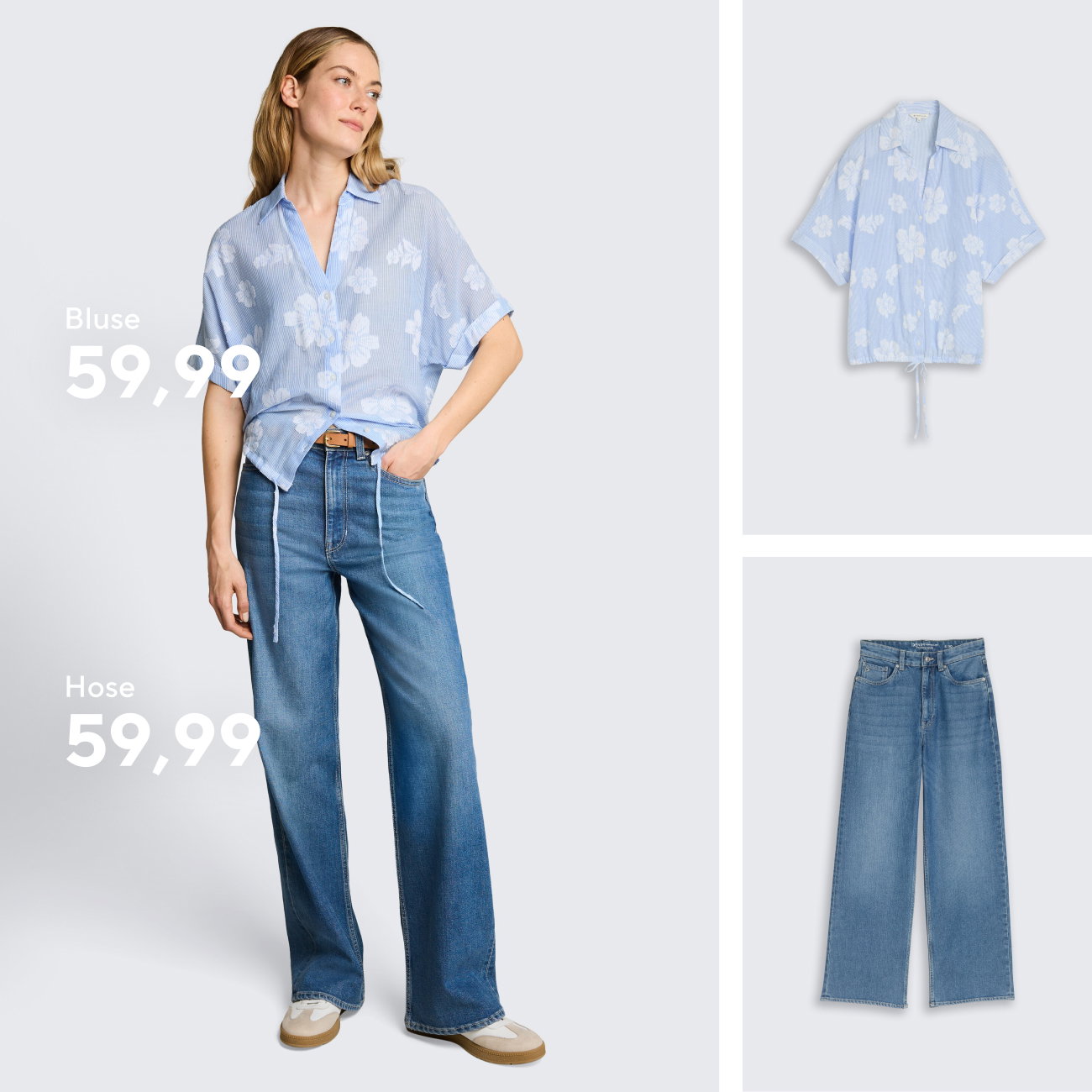 Blusen-Outfit shoppen