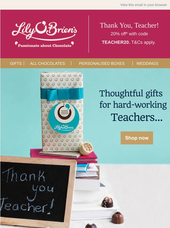 Thoughtful gifts for hard-working Teachers📚