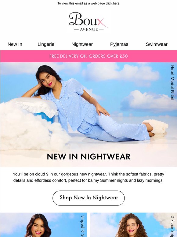 Our dreamiest nightwear collection yet
