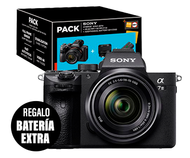 https://www.fnac.es/Camara-EVIL-Sony-Alpha-7-Mark-III-28-60-mm-50-mm-Pack-Camara-fotos-digital-Camaras-EVIL/a8231588