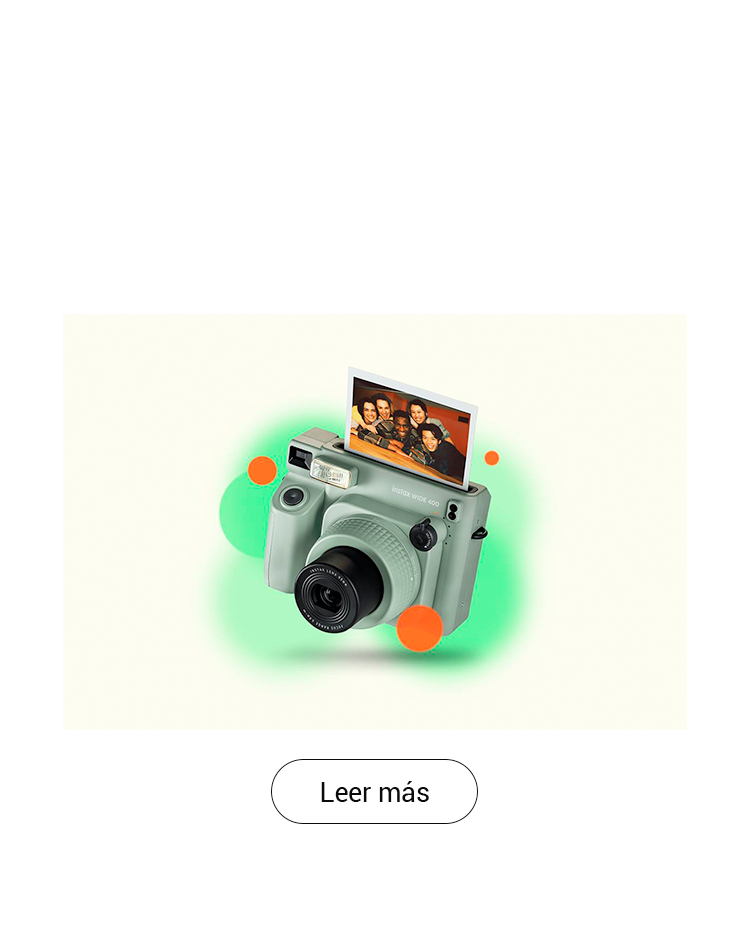 Recomendaciones | Tecnología Fujifilm Instax Wide 400: El regreso del instante en tiempos de lo infinito