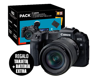 Pack Fnac Cámara EVIL Canon EOS RP + RF 24-105 mm F4-7.1 IS STM 