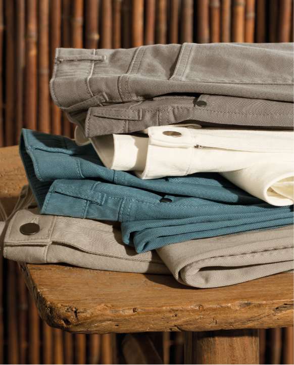 5 Pocket Jeans – Ivory