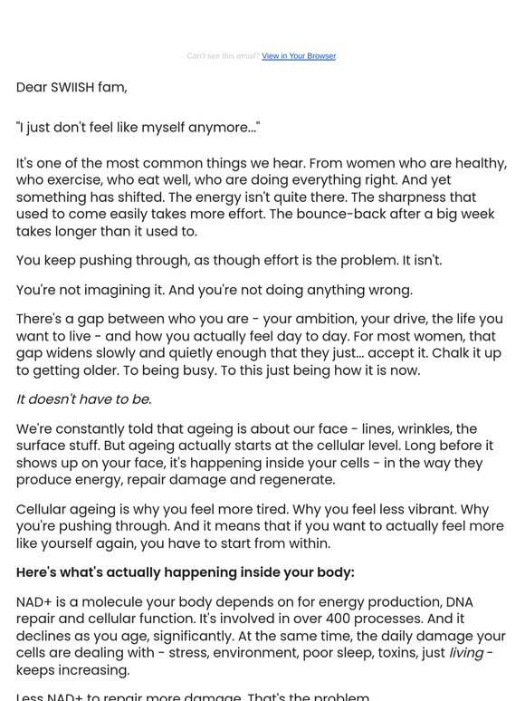 There's a gap between how you feel & who you are