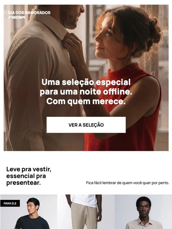 Com quem você vai passar uma noite offline?