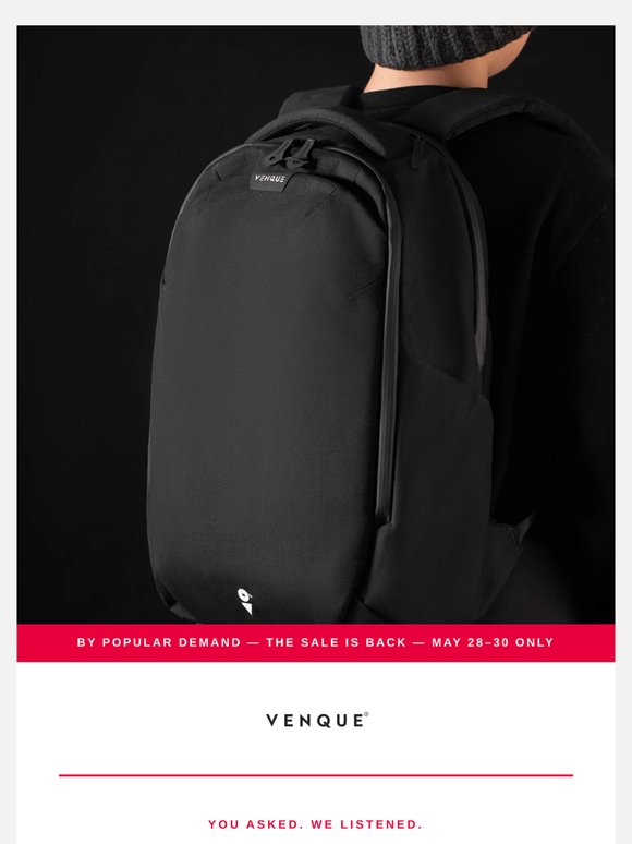 We brought it back. 50% off. 2 days only. ✈️