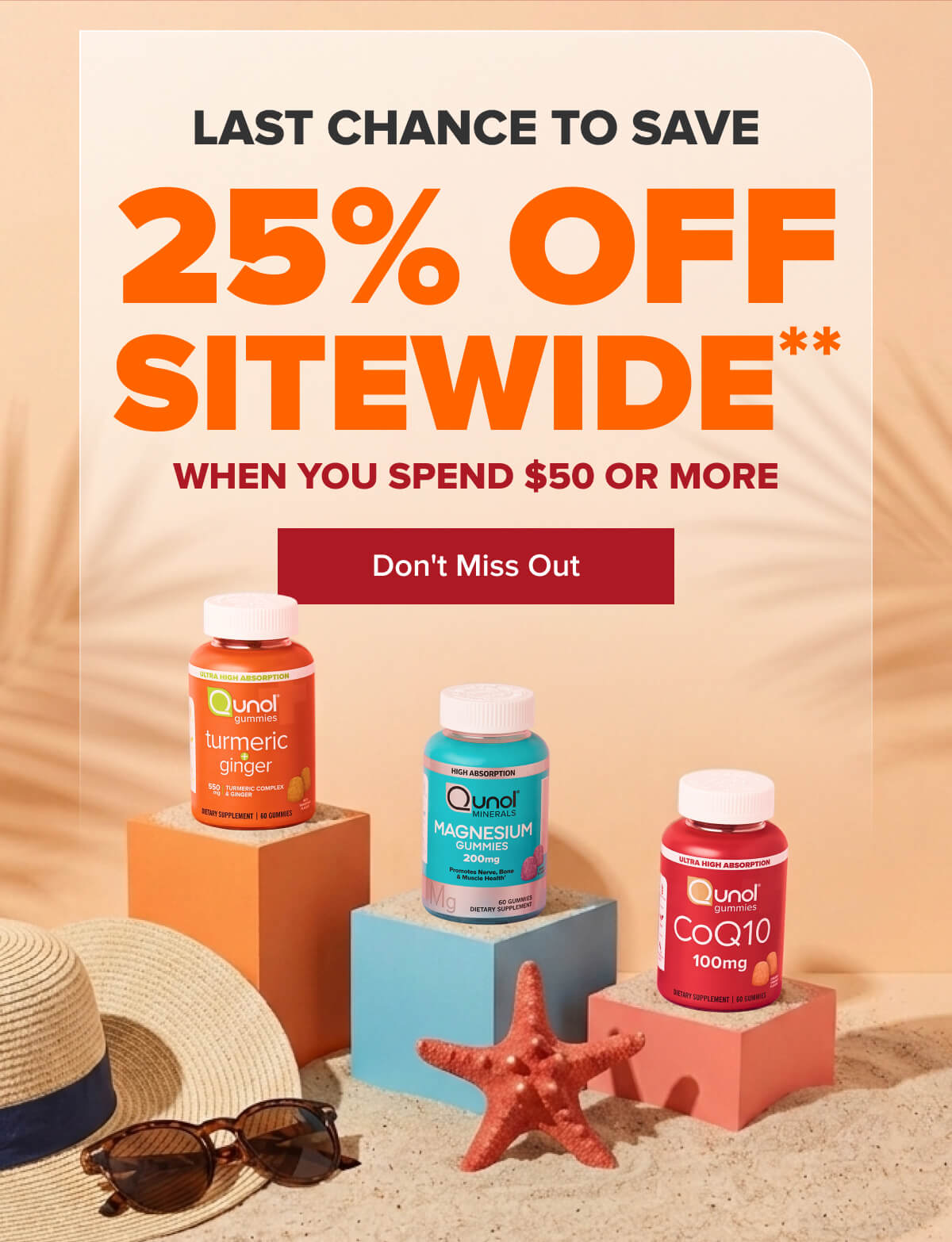 Last Chance To Save 25% Off Sitewide**