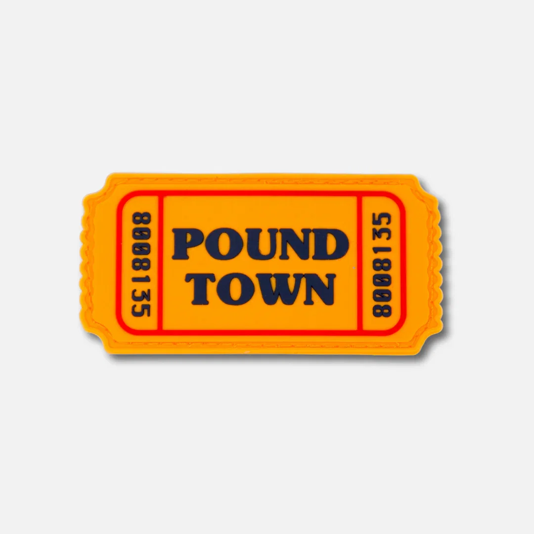 Image of POUND TOWN VELCRO PATCH