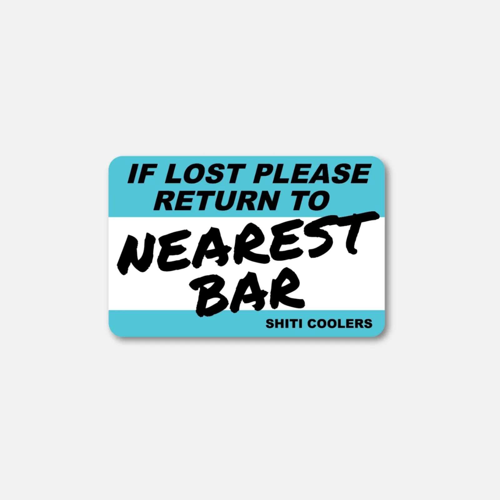 Image of IF FOUND VELCRO PATCH