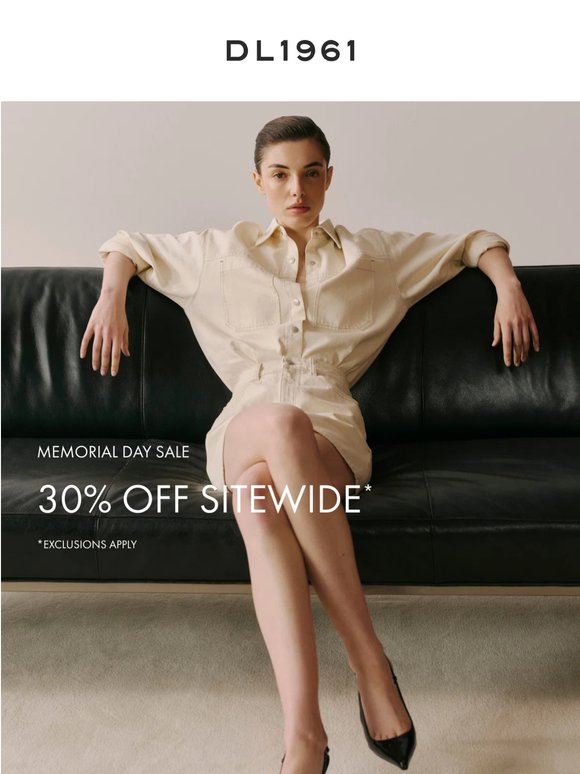 Last Chance to Shop 30% Off
