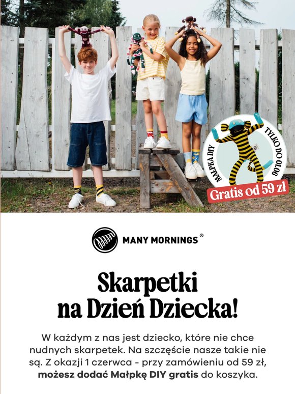 🌈 PREZENT NA DZIEŃ DZIECKA 🧦 Zgarnij Małpkę DIY 👉 🐒