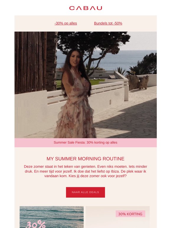 My Ibiza morning routine