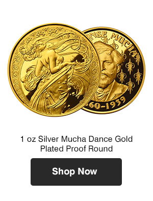 1 oz Silver Mucha Dance