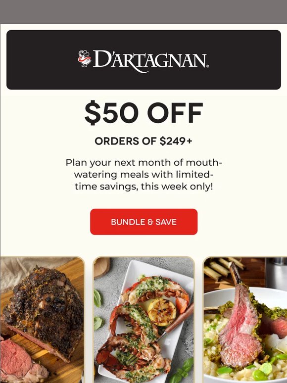 Want $50 OFF Your Next Order?!