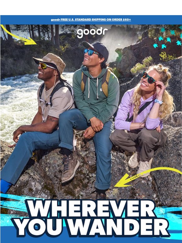 Find Adventure’s Best Accessory Here 🧗