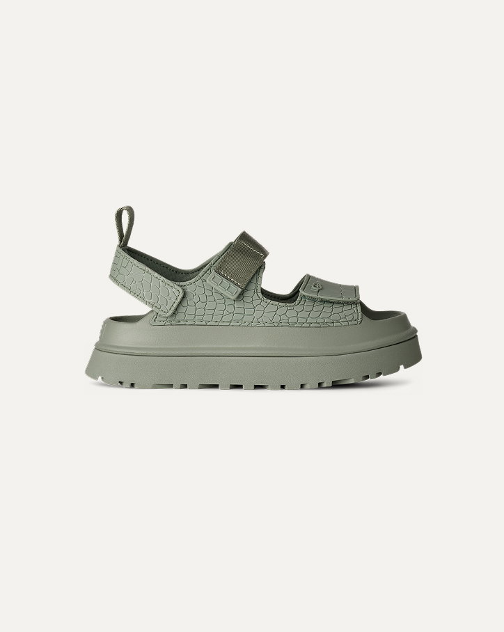 Women's GoldenGlow Embossed Sandal