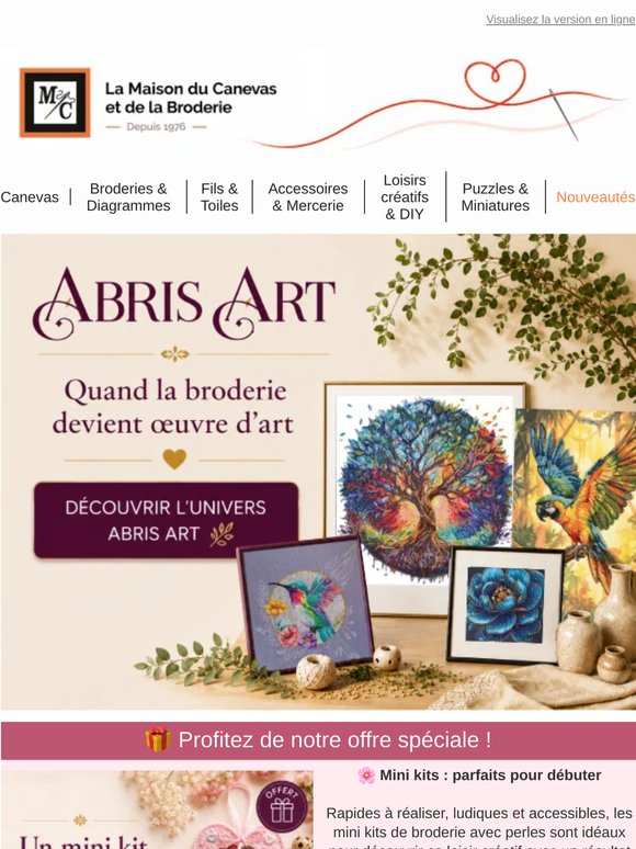 🌟 Abris Art : inspirations & cadeau exclusif