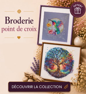 Broderie point de croix