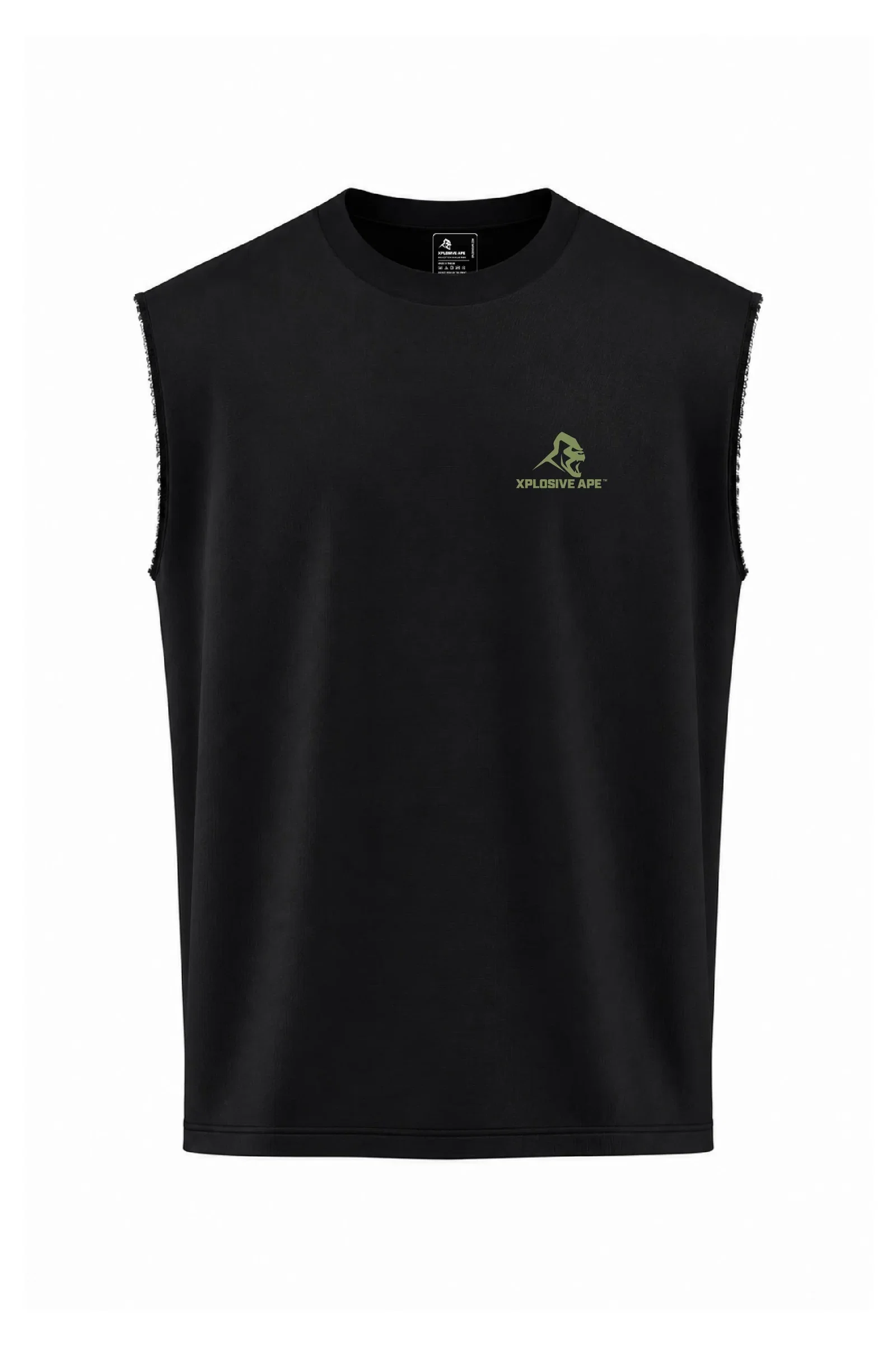 Image of XAPE Canister Oversized Vest - Black