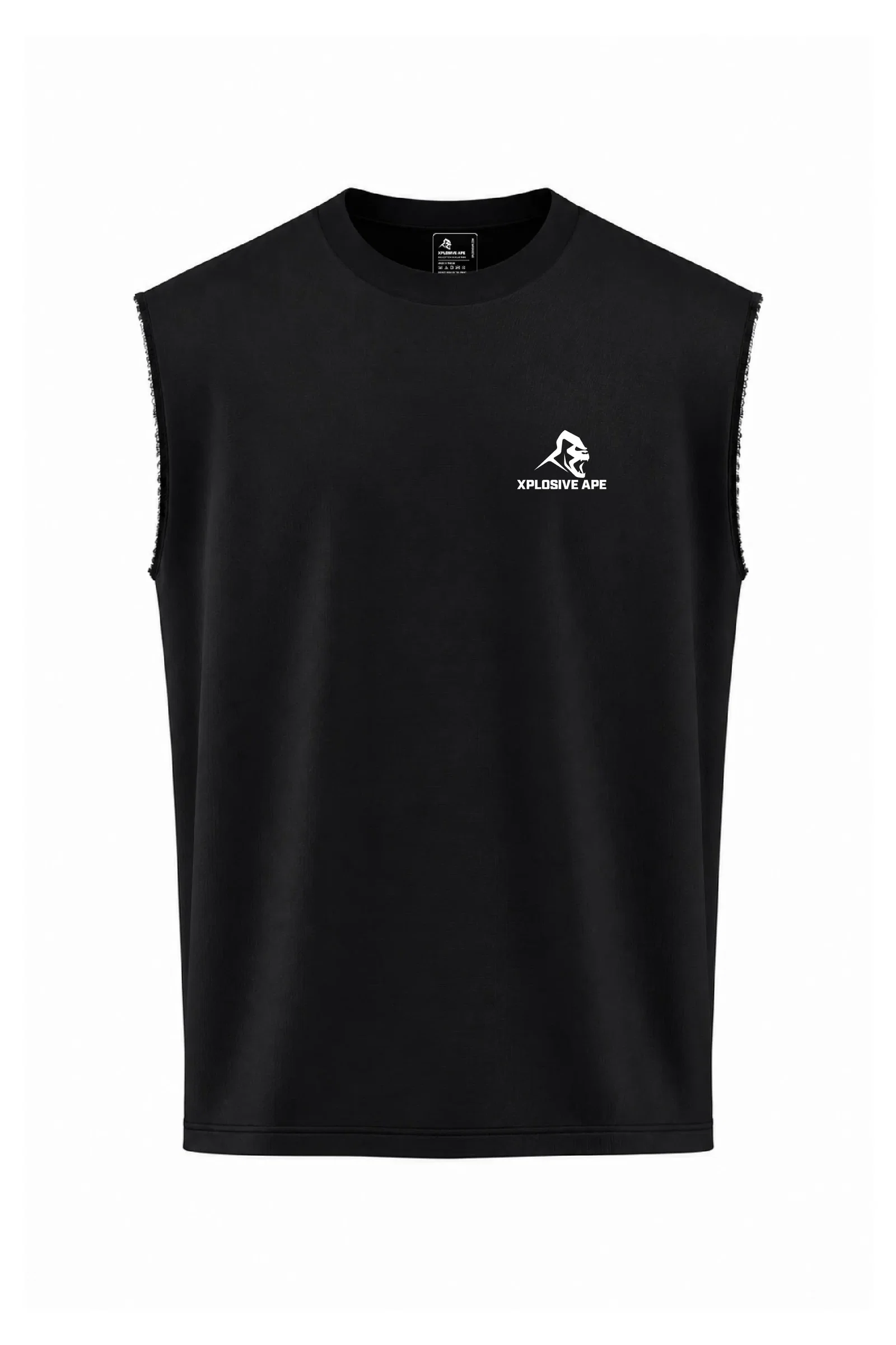 Image of XAPE Vertex Oversized Vest - Black
